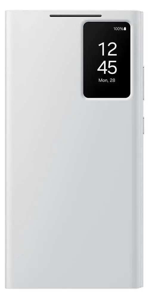 Чехол-книжка Samsung Smart View Wallet Case S24 Ultra White (Белый)