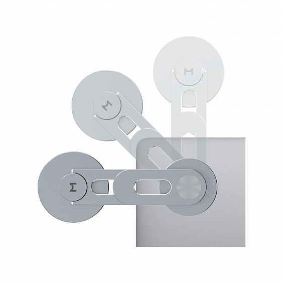 Универсальный держатель для телефона Magssory Flex с Magsafe Silver (Серебристый)