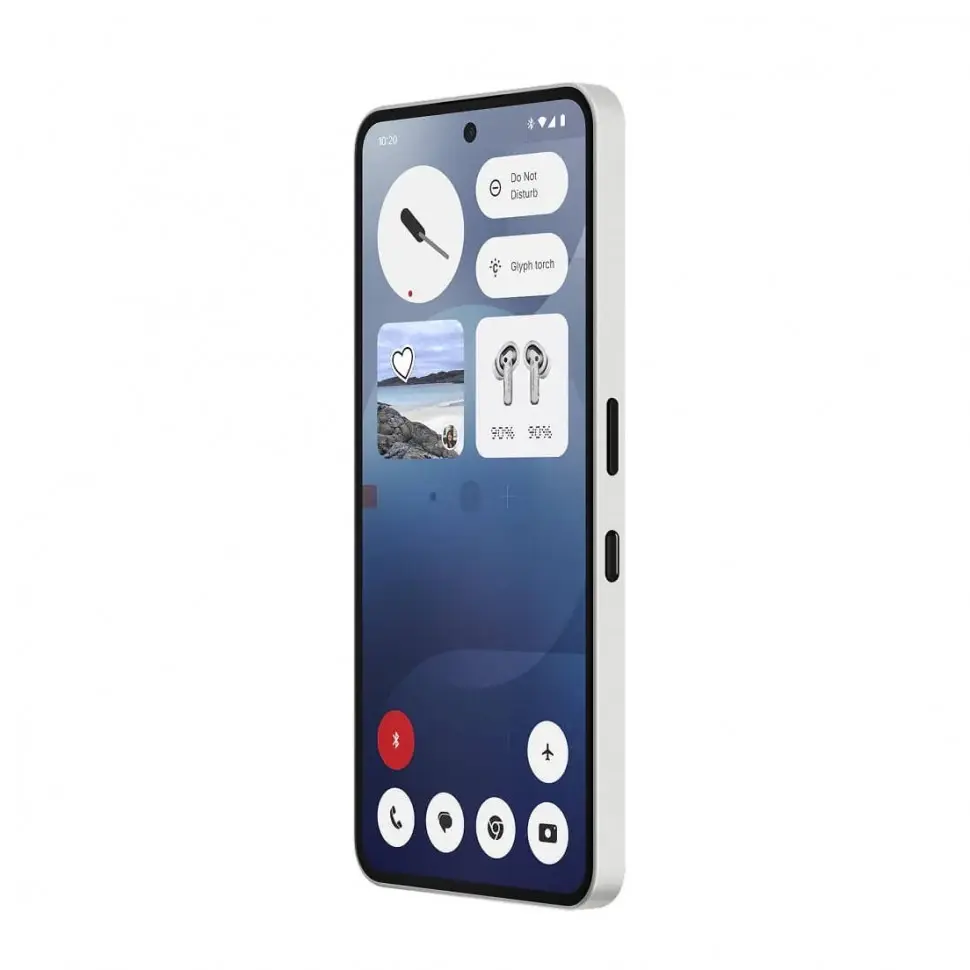 Смартфон Nothing Phone (3a) 12/256Gb White (Белый)