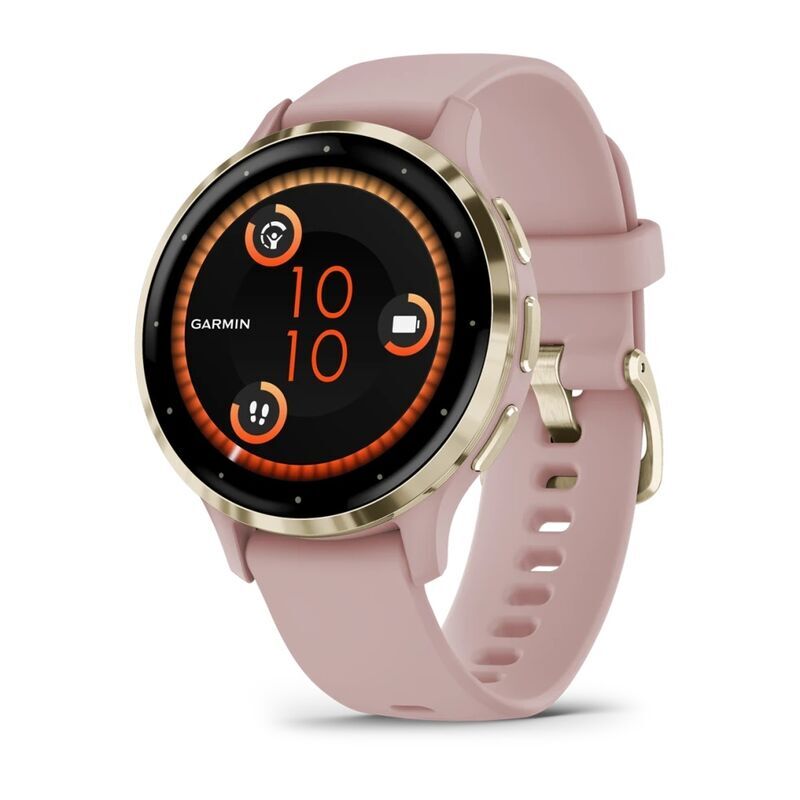 Умные часы Garmin VENU 3s Soft Gold Dust/Rose (Золотистый)