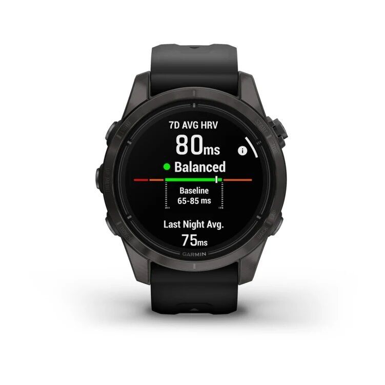 Умные часы Garmin Epix Pro (Gen 2) Sapphire Edition 42 mm Carbon Grey