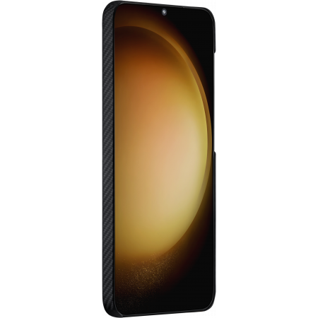 Чехол Pitaka Fusion Weaving MagEZ Case 4 для Samsung Galaxy S24+ , Black (Чёрный)