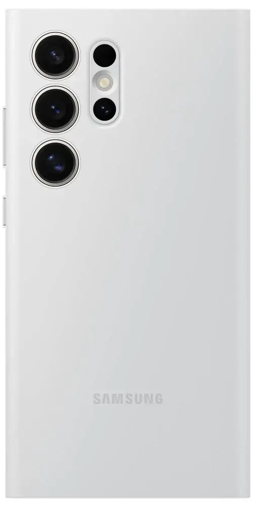 Чехол-книжка Samsung Smart View Wallet Case S24 Ultra White (Белый)