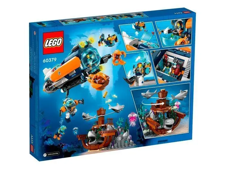 LEGO City Глубоководная исследовательская подводная лодка