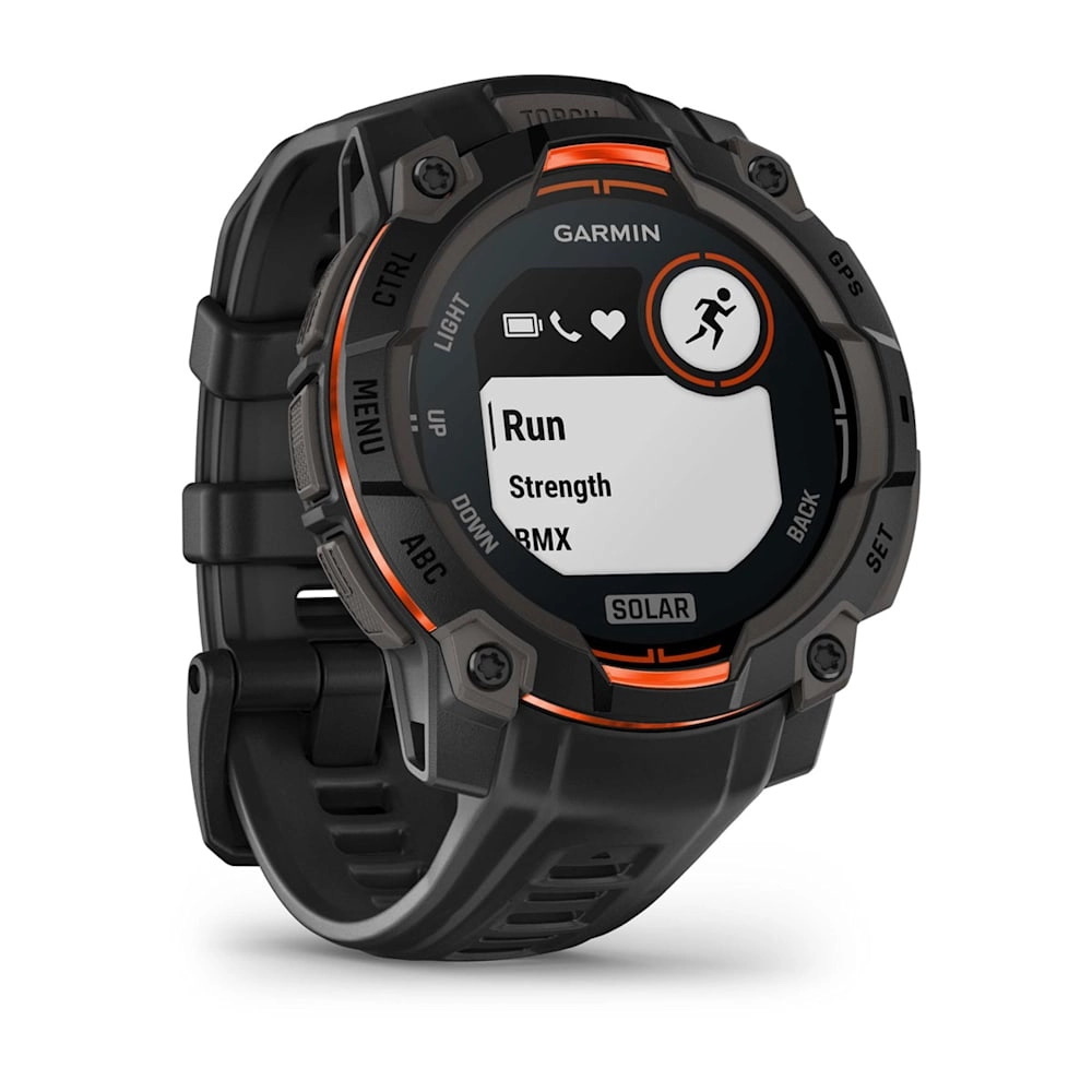 Garmin Instinct 3 45мм Solar Black (Чёрный)