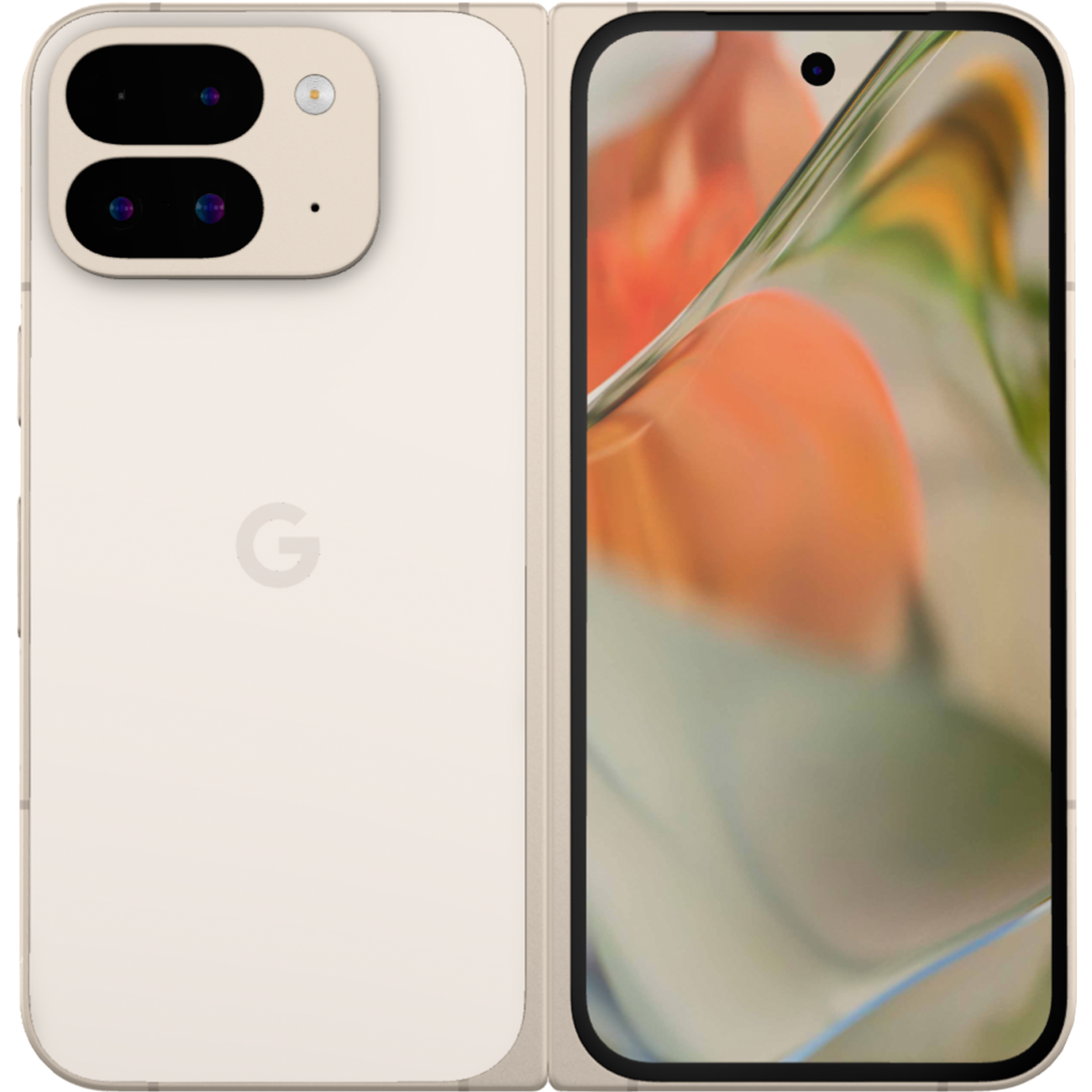 Смартфон Google Pixel 9 Pro Fold 16/256Gb Porcelain (Фарфоровый)