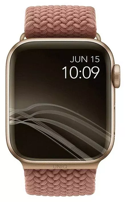 Ремешок Uniq 41/40/38мм ASPEN Design Strap Braided для Apple Watch Pink (Розовый)