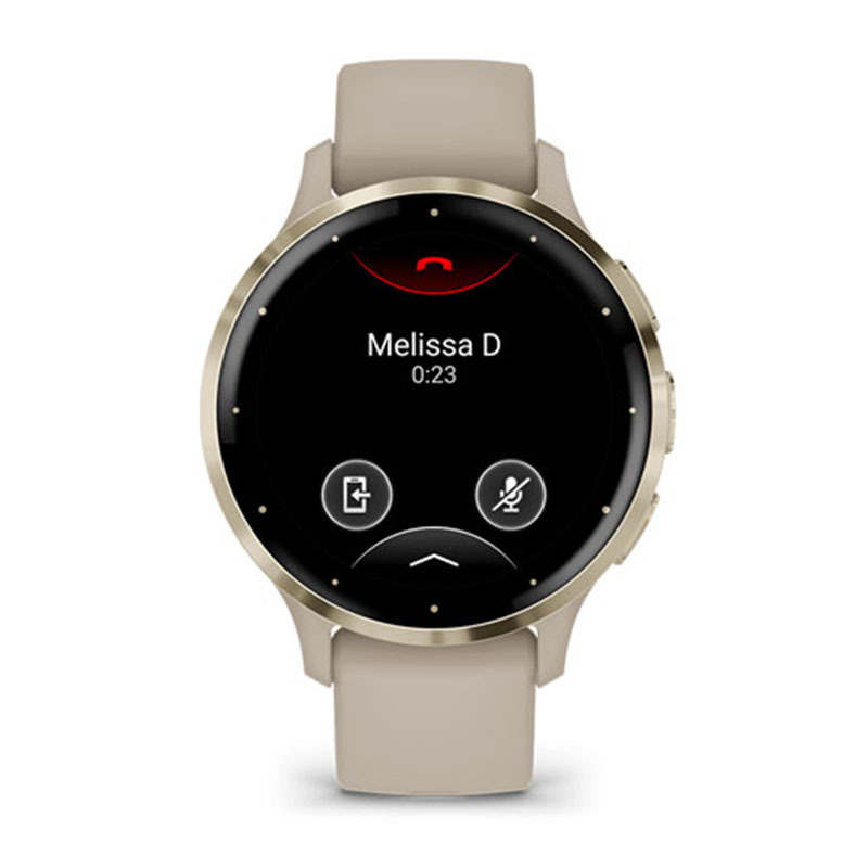 Умные часы Garmin VENU 3s Soft Gold French/Gray (Золотистый)
