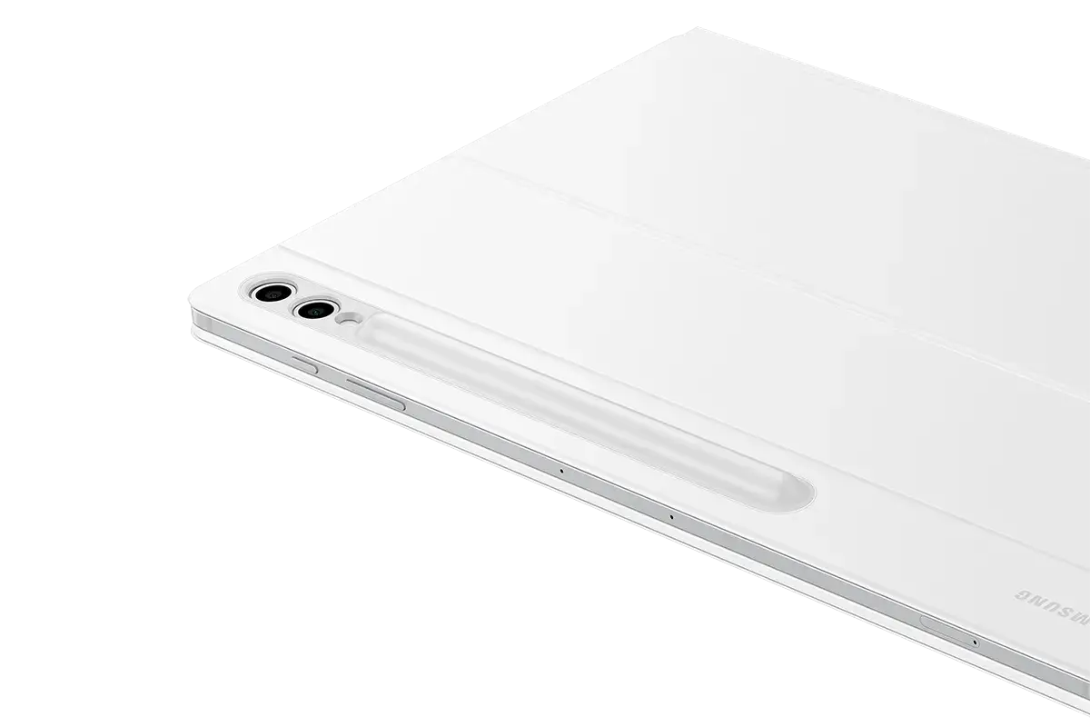 Чехол-клавиатура Samsung с тачпадом Book Cover Keyboard (с клавишей AI) Tab S10 Ultra | S9 Ultra White (Белый)