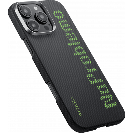 Чехол Pitaka Aries Tactile Woven Case для iPhone 16 Pro, NoProblemo