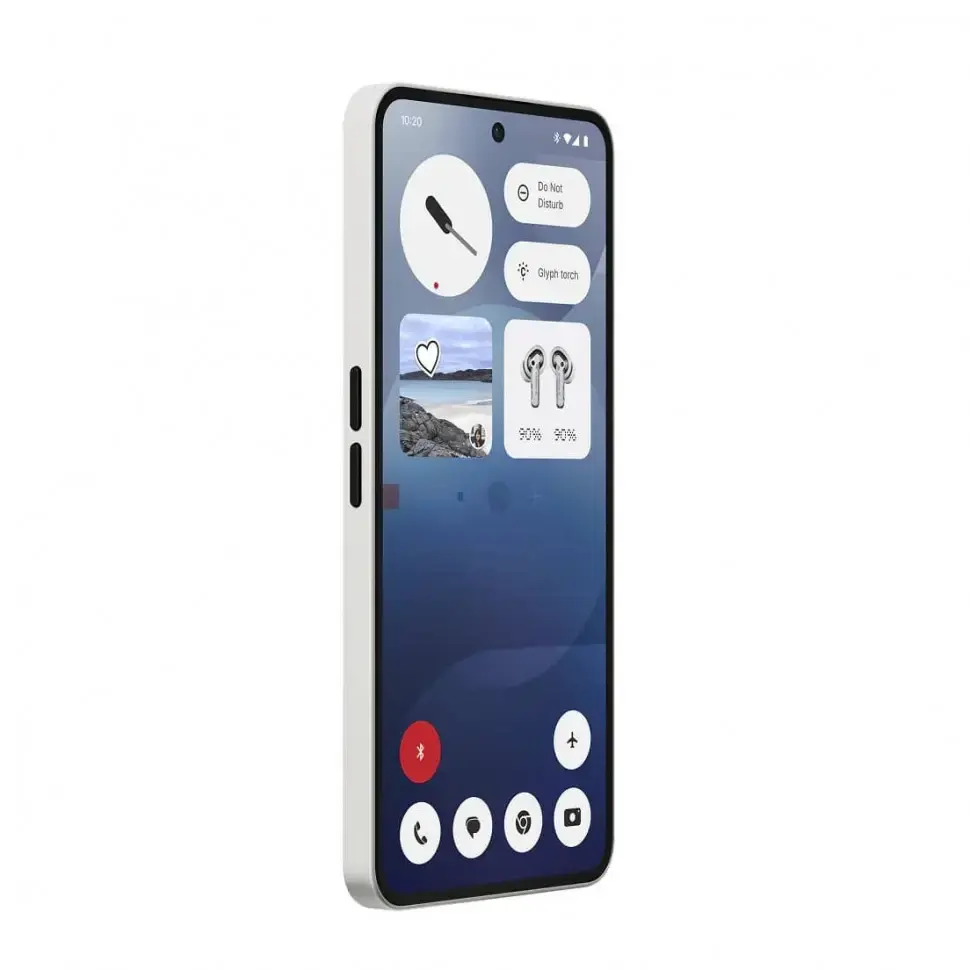Смартфон Nothing Phone (3a) 12/256Gb White (Белый)