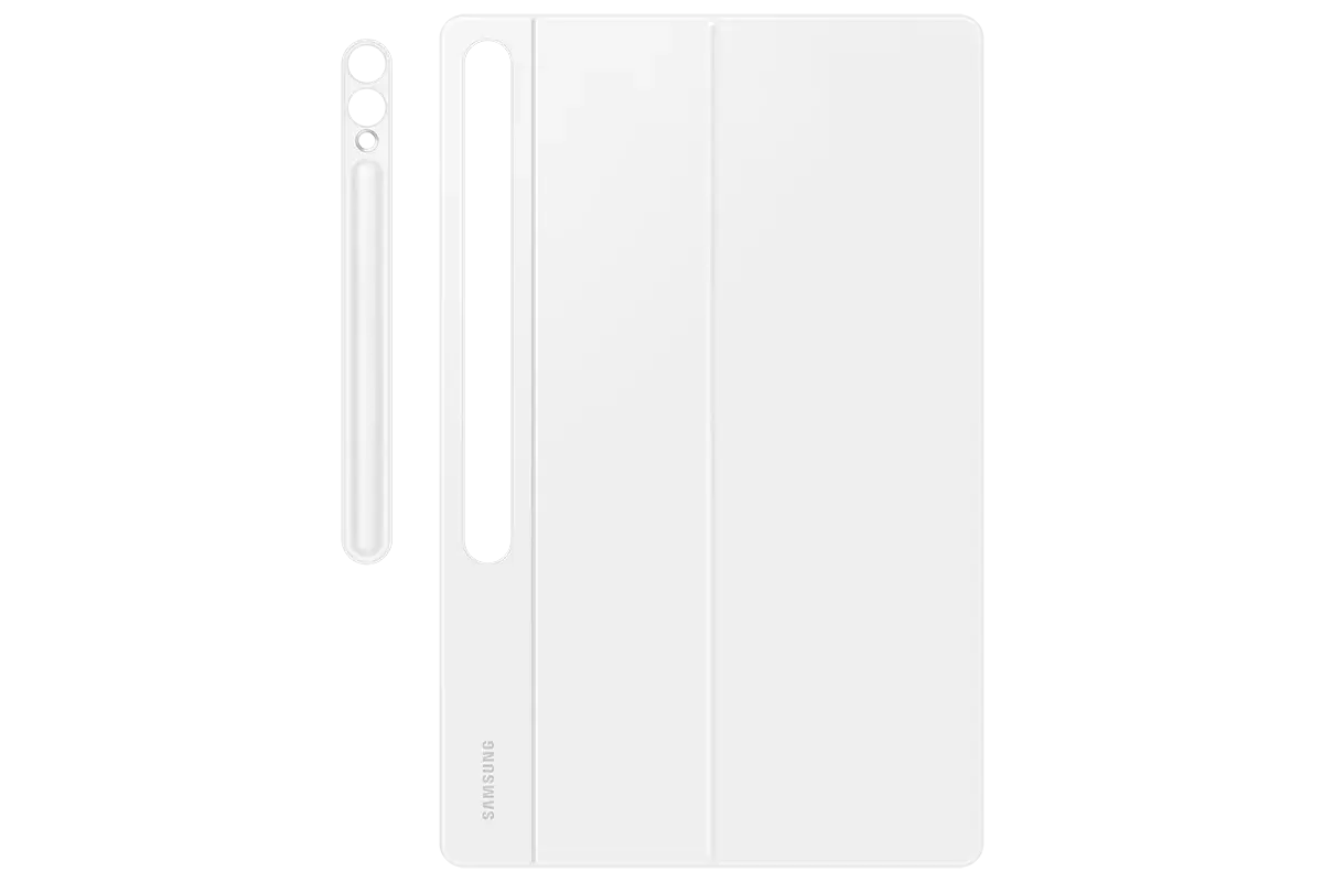 Чехол-клавиатура Samsung с тачпадом Book Cover Keyboard (с клавишей AI) Tab S10 Ultra | S9 Ultra White (Белый)