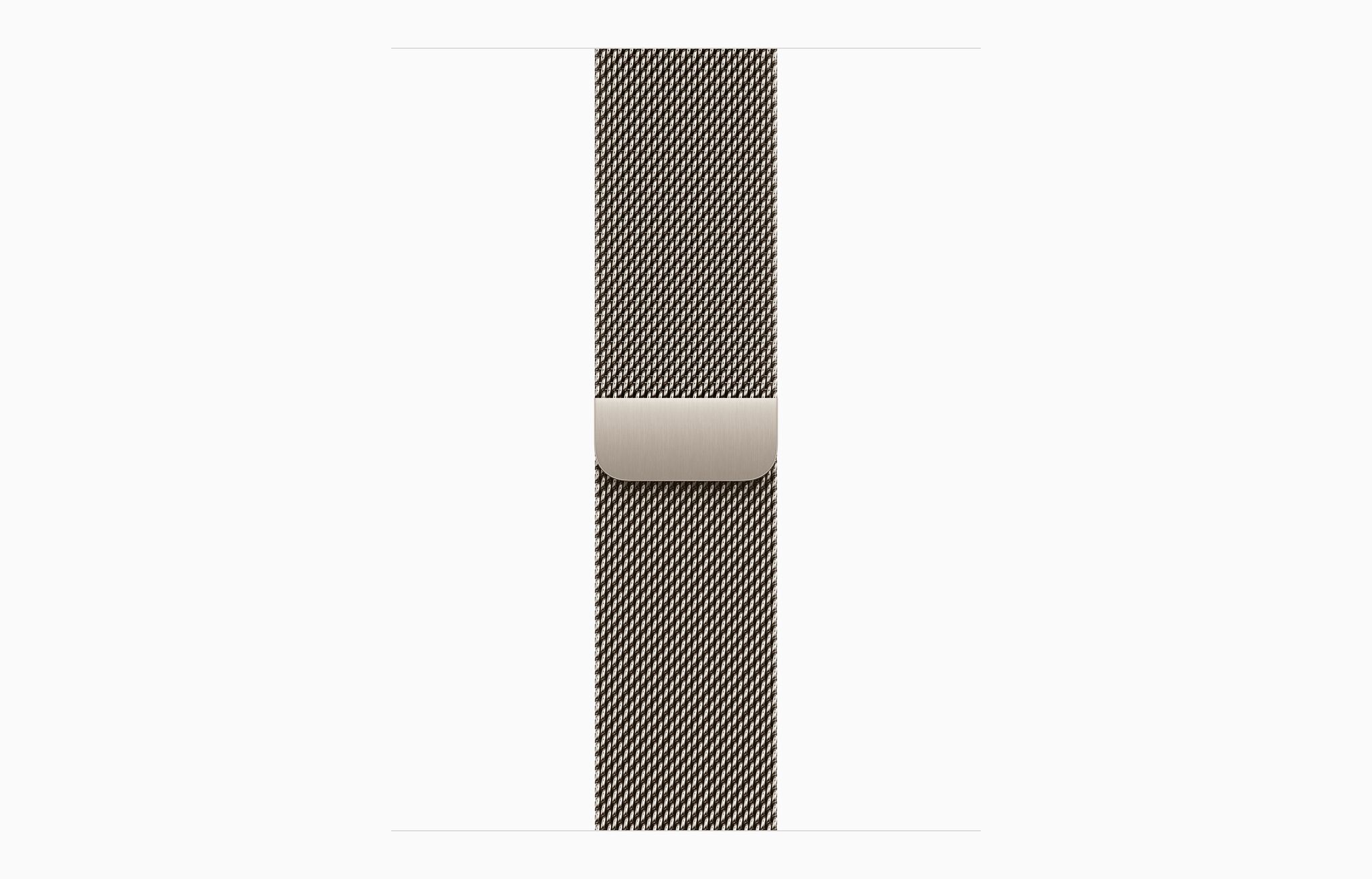 Apple Watch Series 10, 46 мм корпус Titanium, Milanese Loop Natural