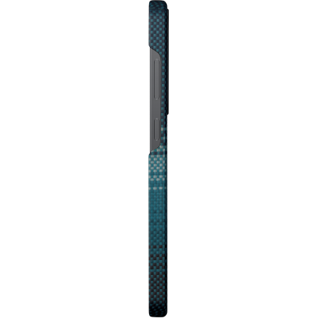 Чехол Pitaka Fusion Weaving MagEZ Case 4 для Samsung Galaxy S24+ , Moonrise (чёрный/синий)
