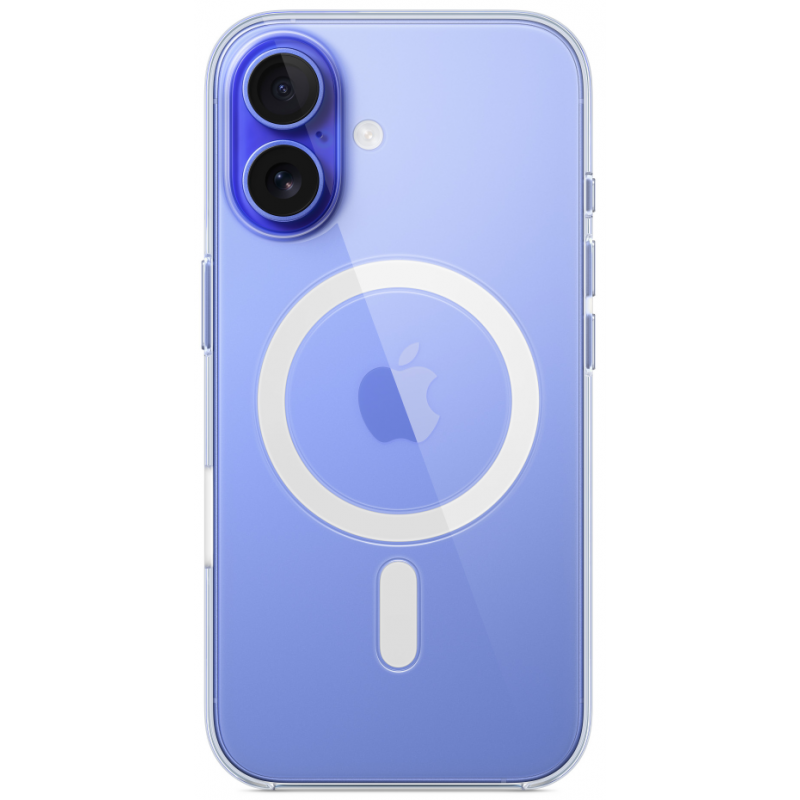 Прозрачный чехол для iPhone 16 с MagSafe