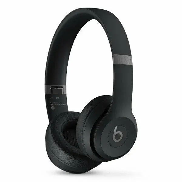 Беспроводные наушники Beats Solo IV Matte Black (Чёрные)