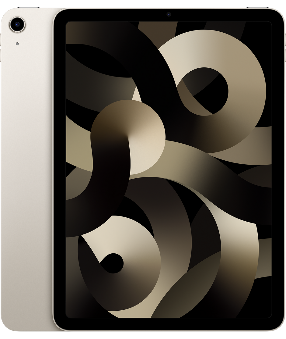 Apple iPad Air 5 Gen (2022) 64Gb Wi-Fi + Cellular  Starlight (Белый)