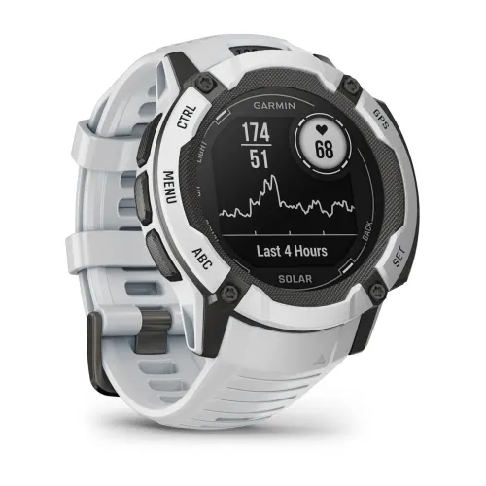 Garmin Instinct 2X Solar Whitestone (Белый)