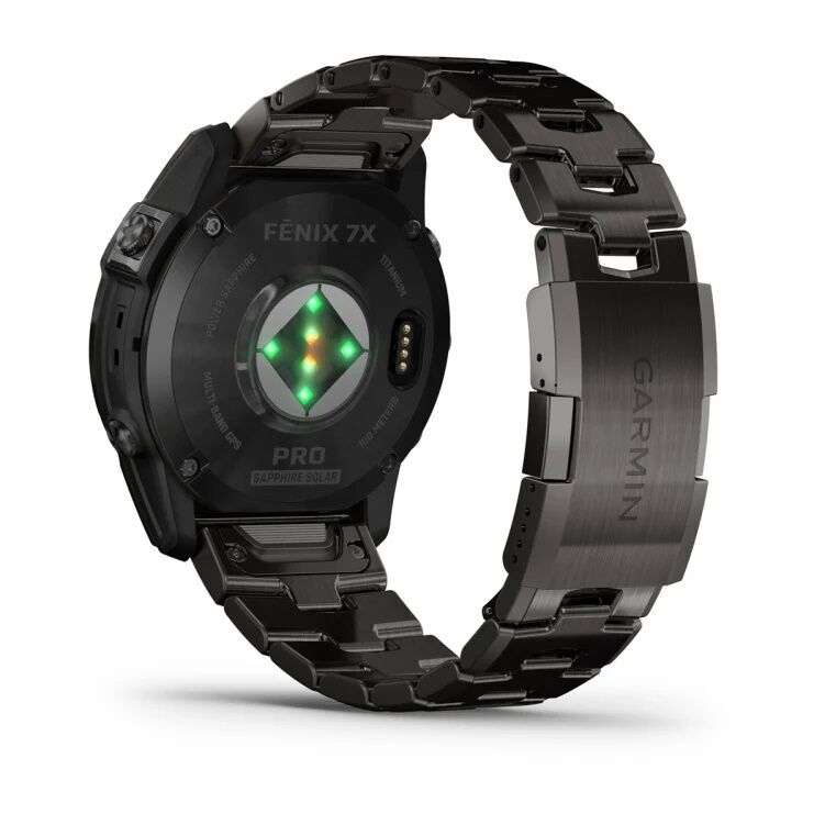 Умные часы Garmin Fenix 7X Pro Sapphire Solar Carbon Grey Titanium