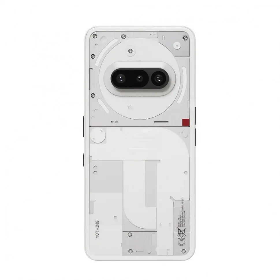 Смартфон Nothing Phone (3a) 12/256Gb White (Белый)