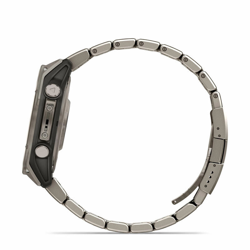 Умные часы Garmin Fenix 8 47mm Amoled Sapphire Titanium Graphite