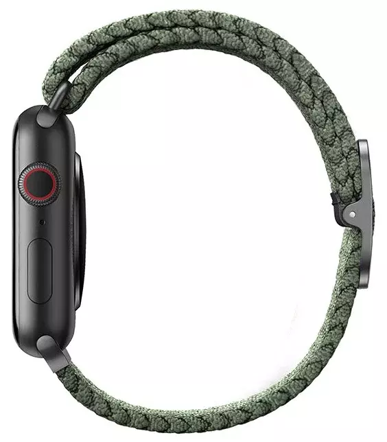Ремешок Uniq 41/40/38мм ASPEN Design Strap Braided для Apple Watch Green (Зелёный)