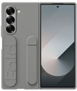 Чехол Силиконовый Silicone Case Z Fold 6 Серый