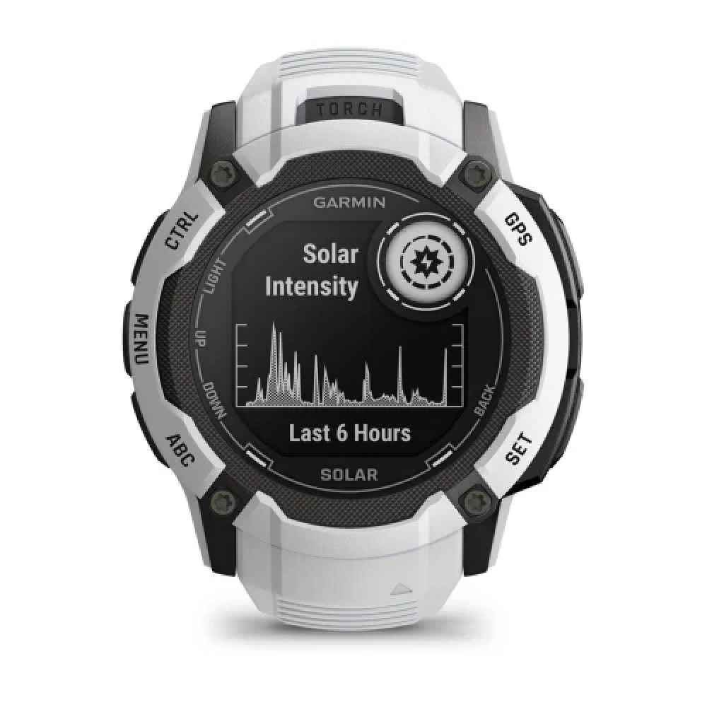 Garmin Instinct 2X Solar Whitestone (Белый)