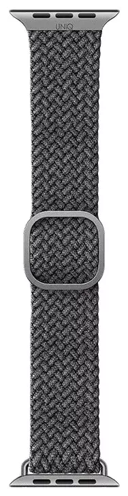 Ремешок Uniq 45/44/42мм ASPEN Design Strap Braided Pebble Grey (Серый)