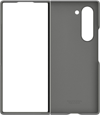 Чехол Силиконовый Samsung Silicon Case с S Pen Z Fold6 Серый
