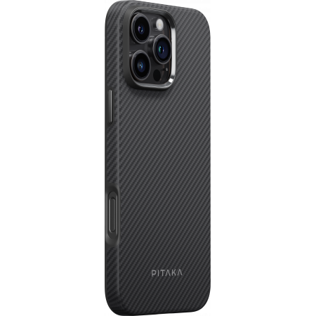 Чехол Pitaka Military-Grade Protective Case для iPhone 16 Pro Max Black (Чёрный)