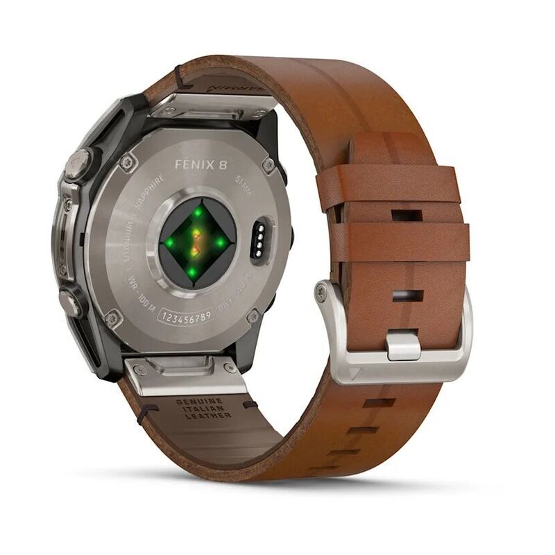 Умные часы Garmin Fenix 8 51mm Amoled Sapphire Titanium Graphite (Графитовый)