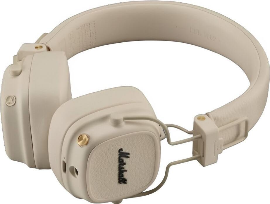 Беспроводные наушники Marshall Major V Cream (Кремовый)