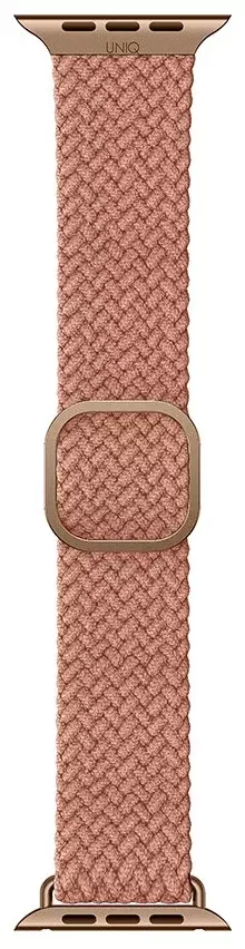 Ремешок Uniq 41/40/38мм ASPEN Design Strap Braided для Apple Watch Pink (Розовый)