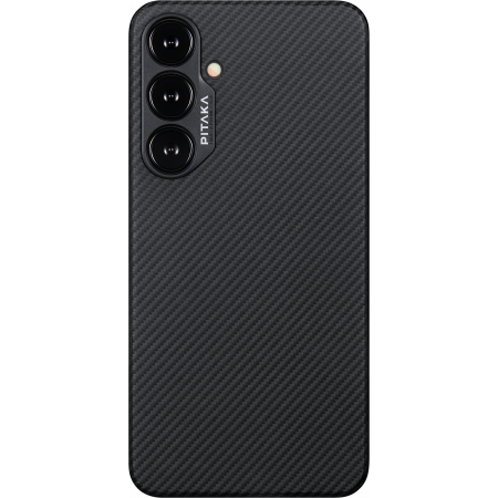 Чехол Pitaka Fusion Weaving MagEZ Case 4 для Samsung Galaxy S24+ , Black (Чёрный)