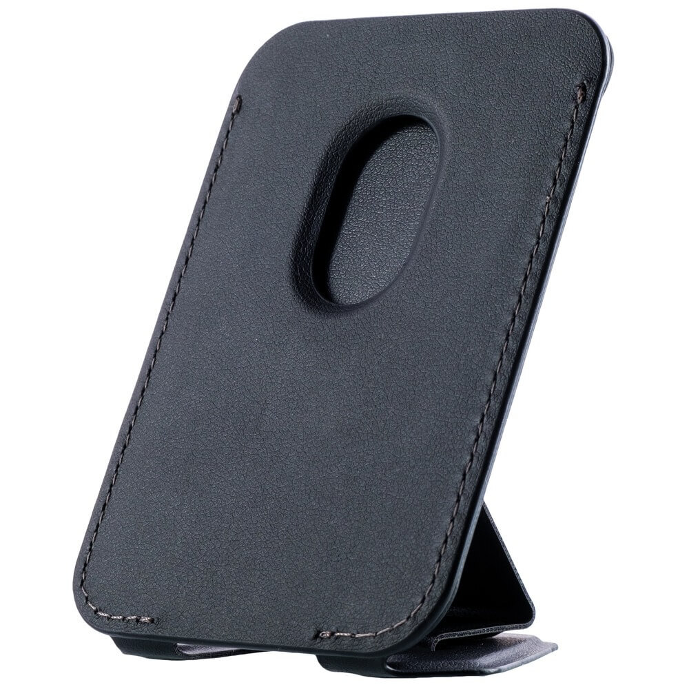 Кошелек-кардхолдер Magssory c подставкой и магнитами, совместимый с MagSafe, Black
