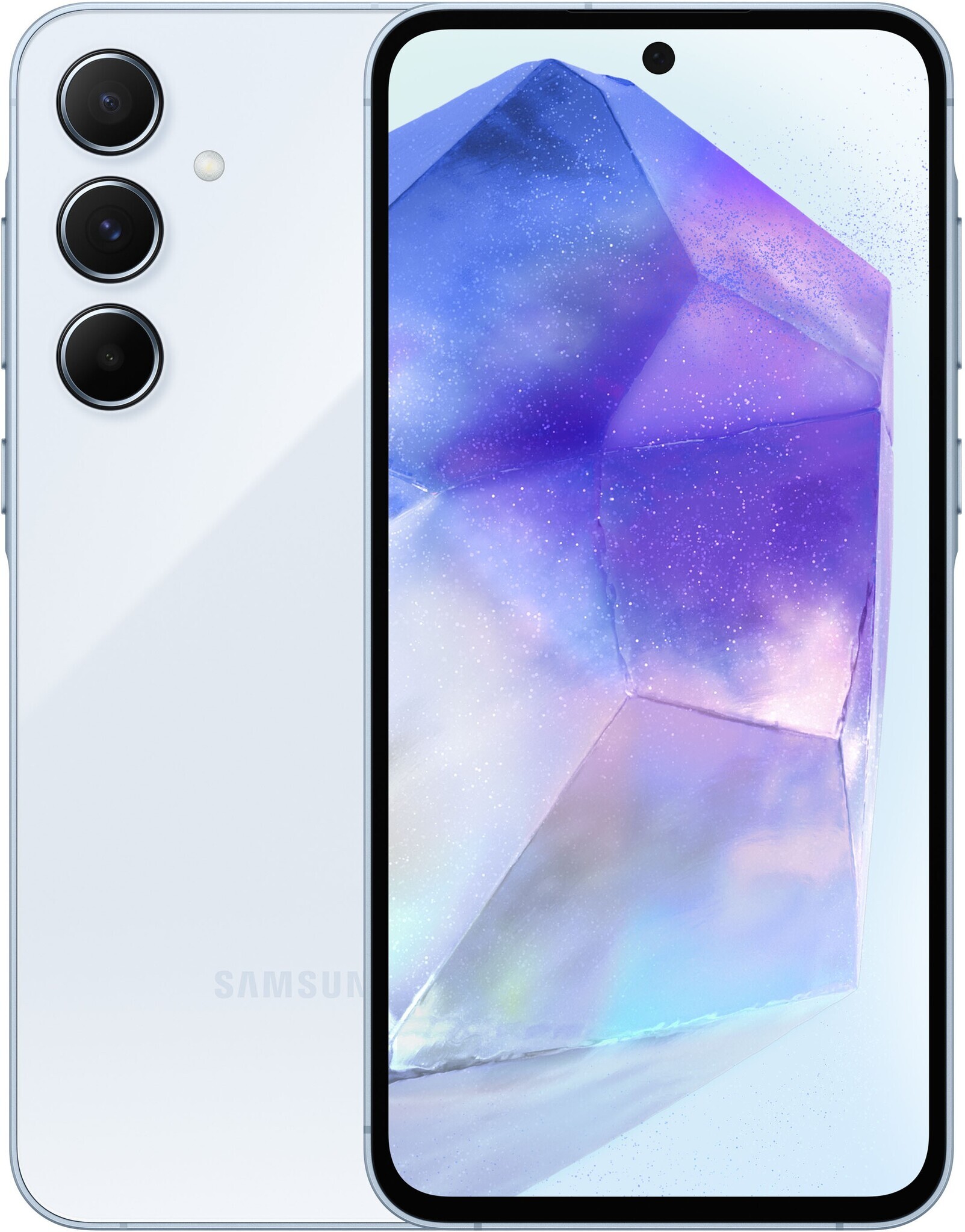 Смартфон Samsung Galaxy A55 12/256Gb 5G Ice Blue (Голубой)