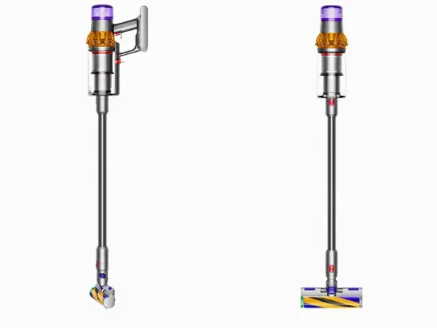 Пылесос Dyson V15 Detect Absolute SV47 Yellow/Nickel (Жёлтый/Никель)