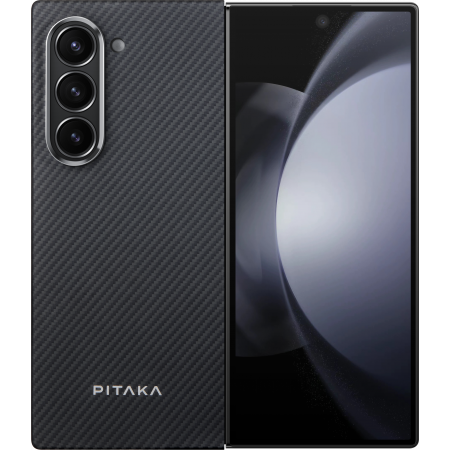 Чехол Pitaka Tactile Woven Case для Samsung Galaxy Z Fold 6, Чёрный