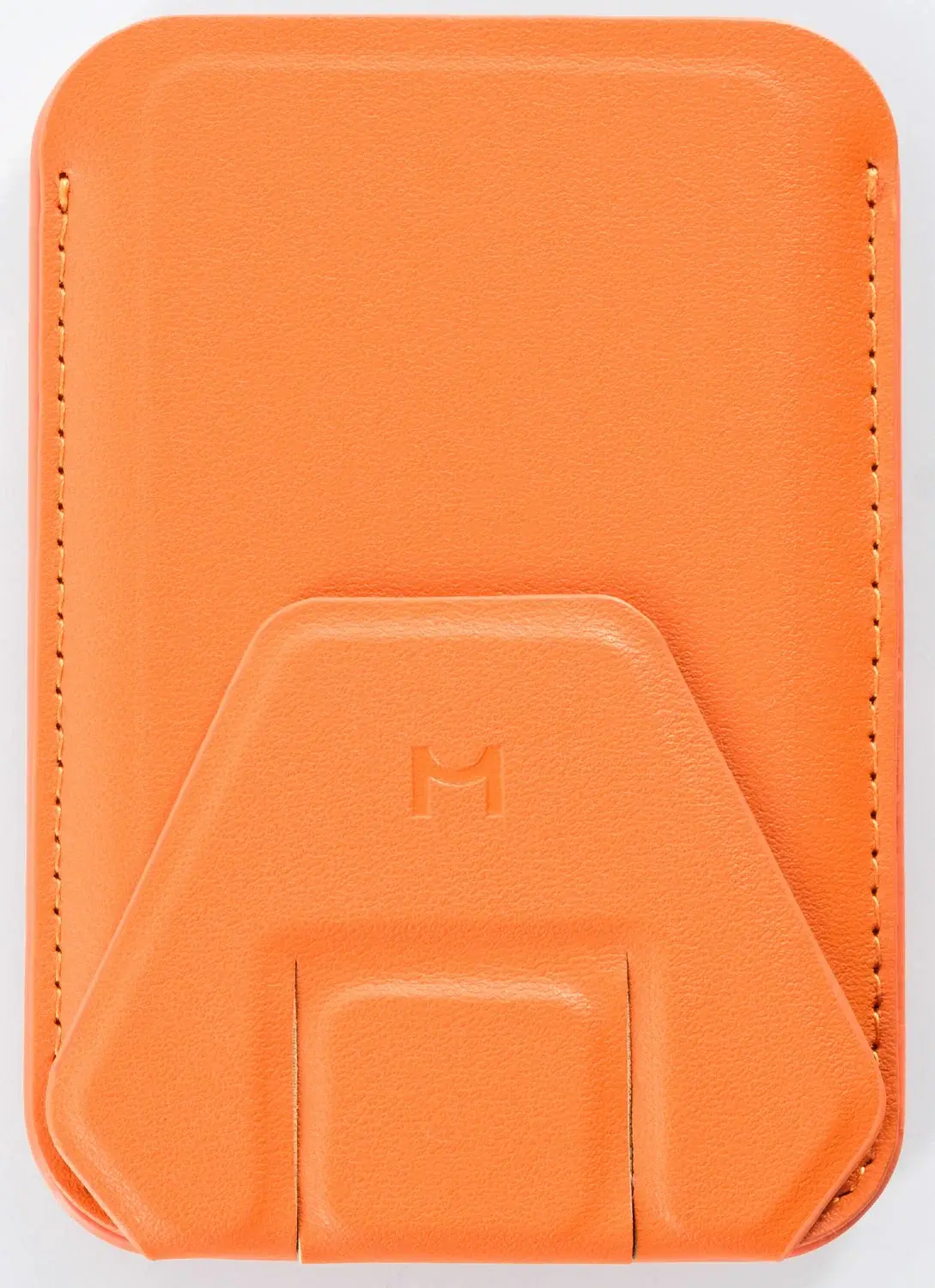 Кошелек-кардхолдер Magssory c подставкой и магнитами, совместимый с MagSafe, Orange