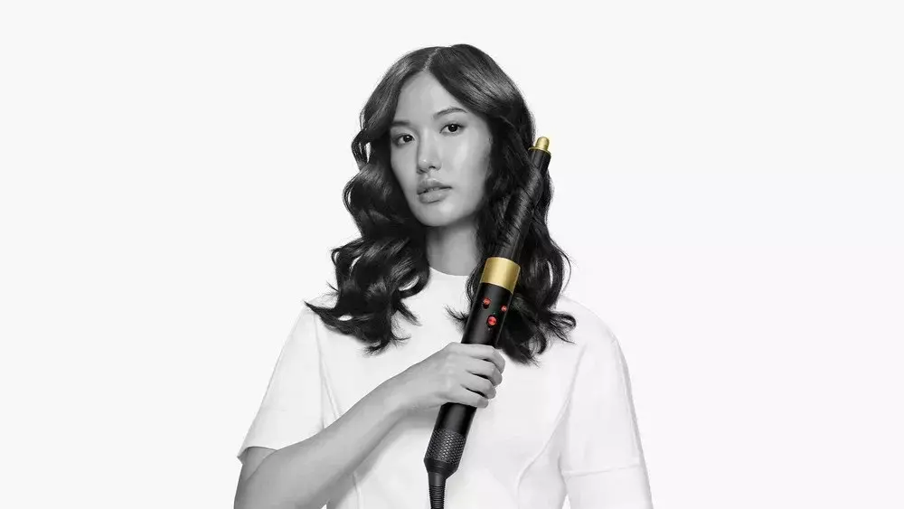 Стайлер Dyson Airwrap complete long HS05, Onyx/Gold (оникс/золото)