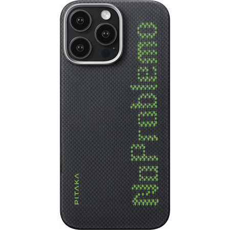 Чехол Pitaka Aries Tactile Woven Case для iPhone 16 Pro Max, NoProblemo