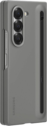 Чехол Силиконовый Samsung Silicon Case с S Pen Z Fold6 Серый