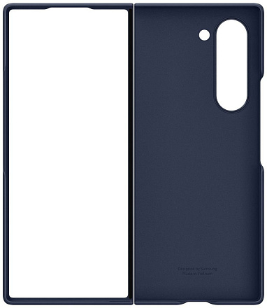 Чехол Силиконовый Samsung Silicon Case с S Pen Z Fold6 Синий