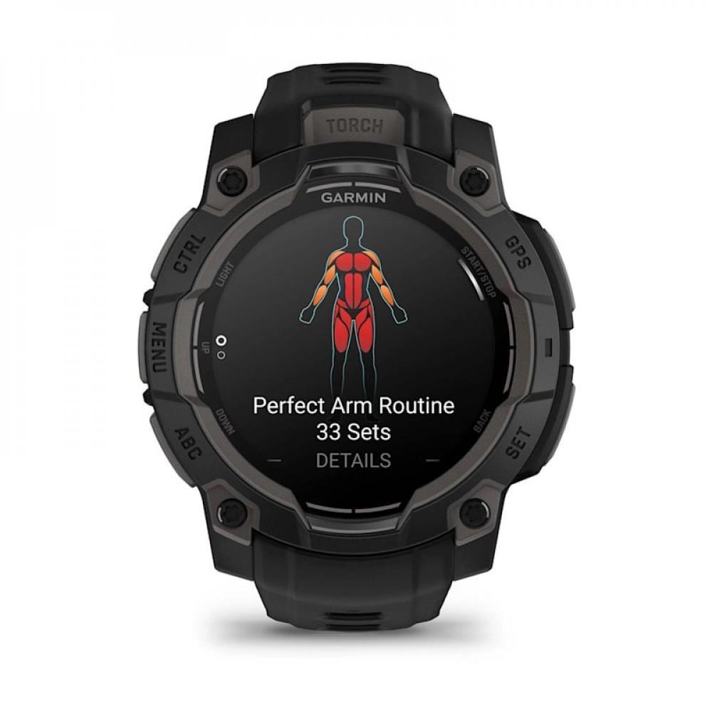 Garmin Instinct 3 45мм Amoled Black (Чёрный)