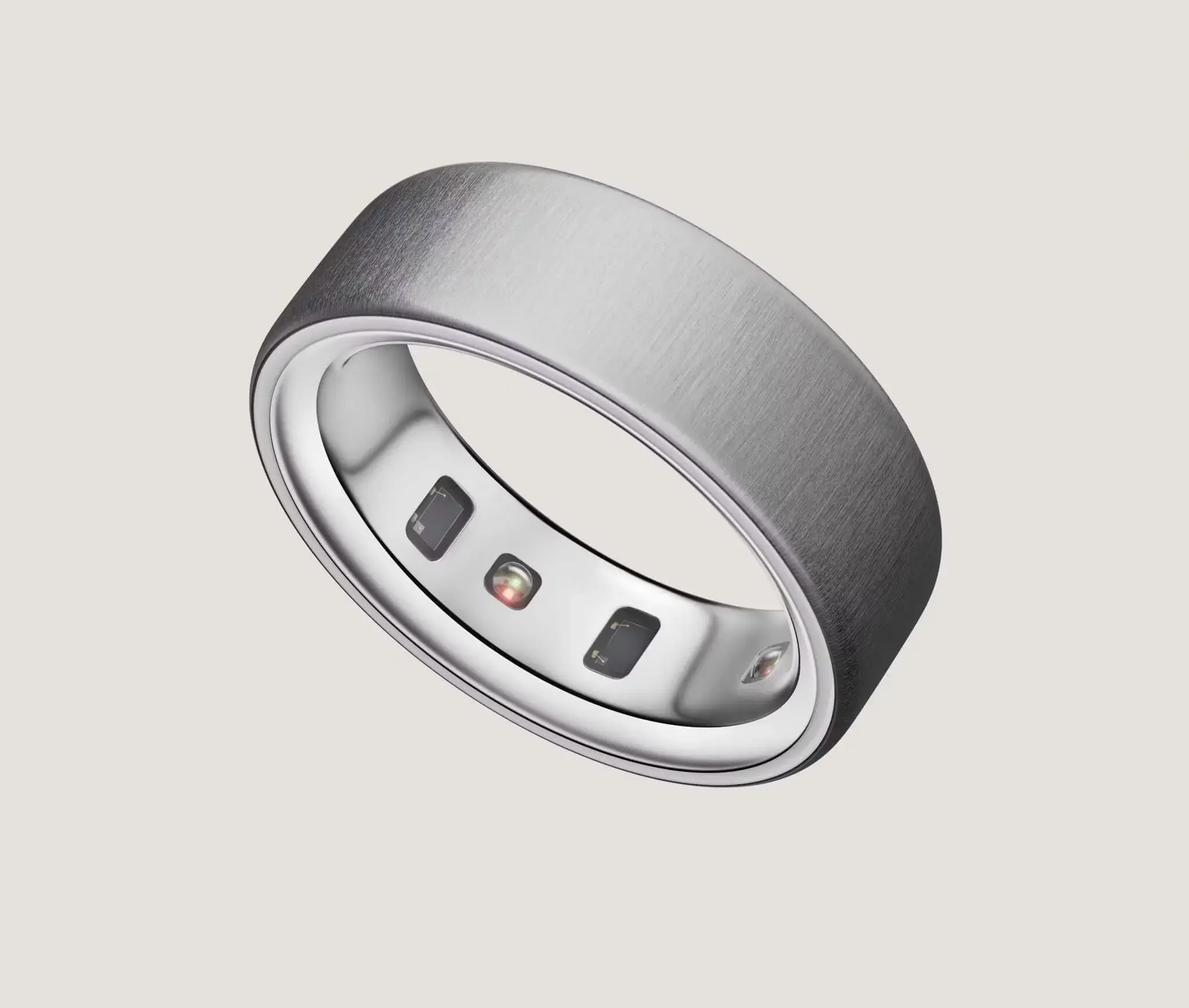 Умное кольцо Oura Ring Generation 4 Brushed Silver (Матовый Серебристый)