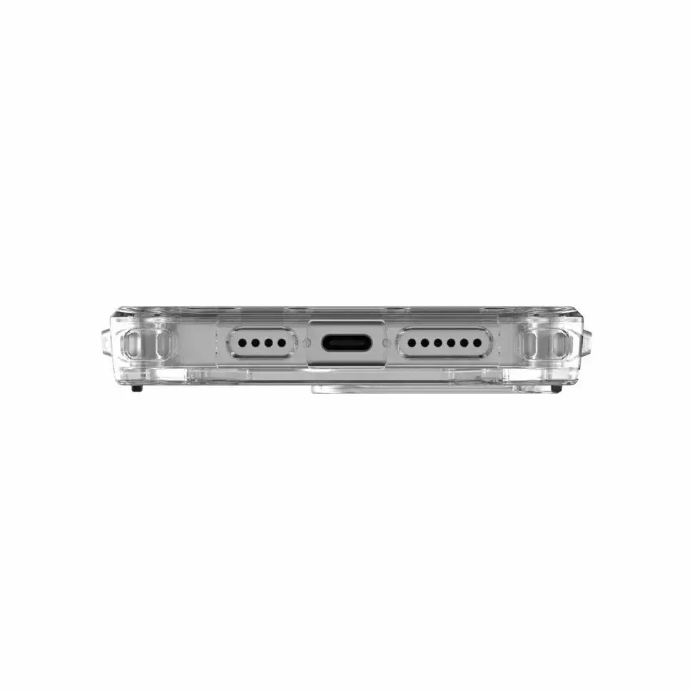 Чехол Uag Plyo Ice/Silver (Прозрачный/серый)