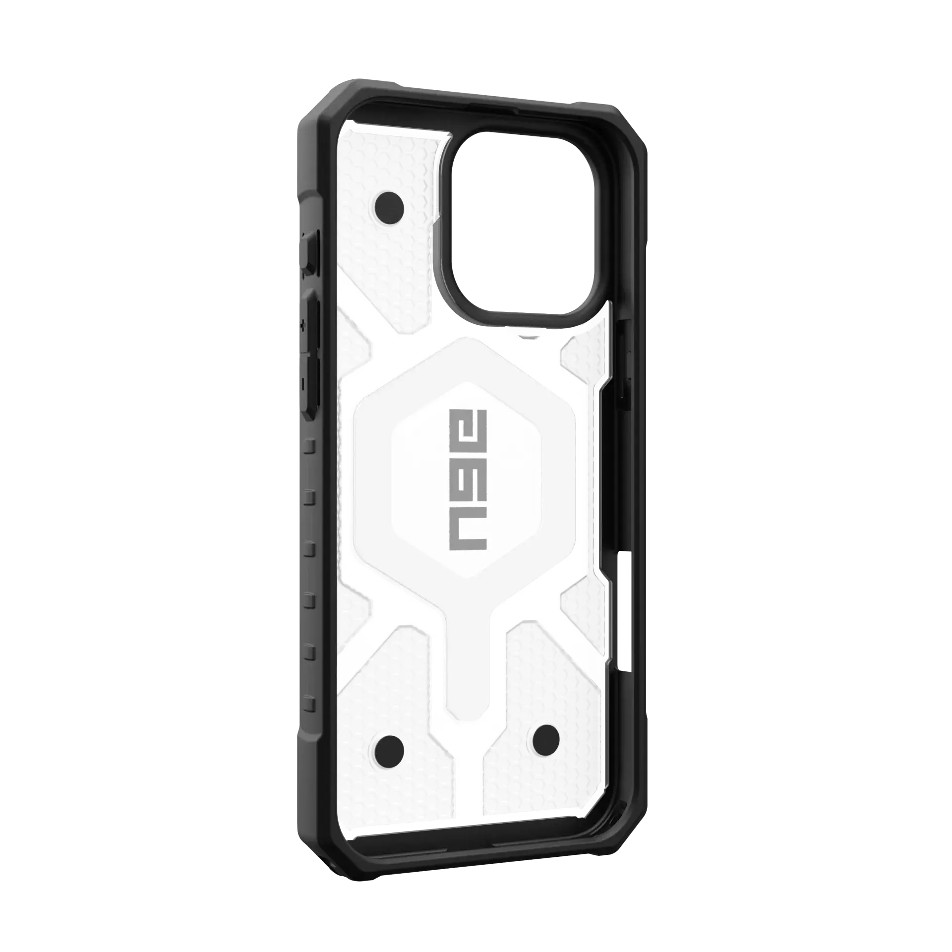 Чехол Uag Pathfinder Прозрачный С Чёрными Вставками для iPhone 16 Pro Max