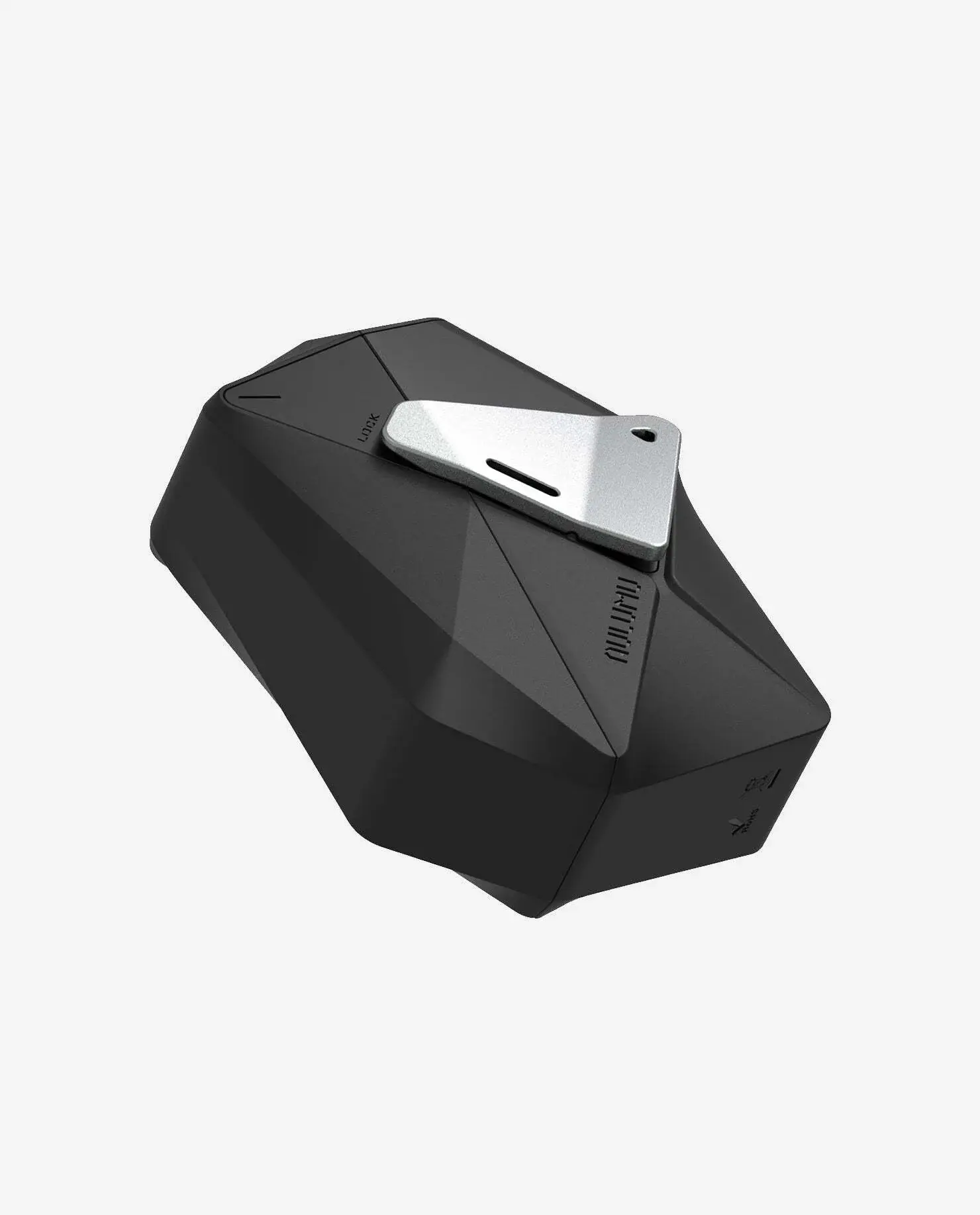 Рельефный чехол Aulumu для AirPods Pro, чёрный