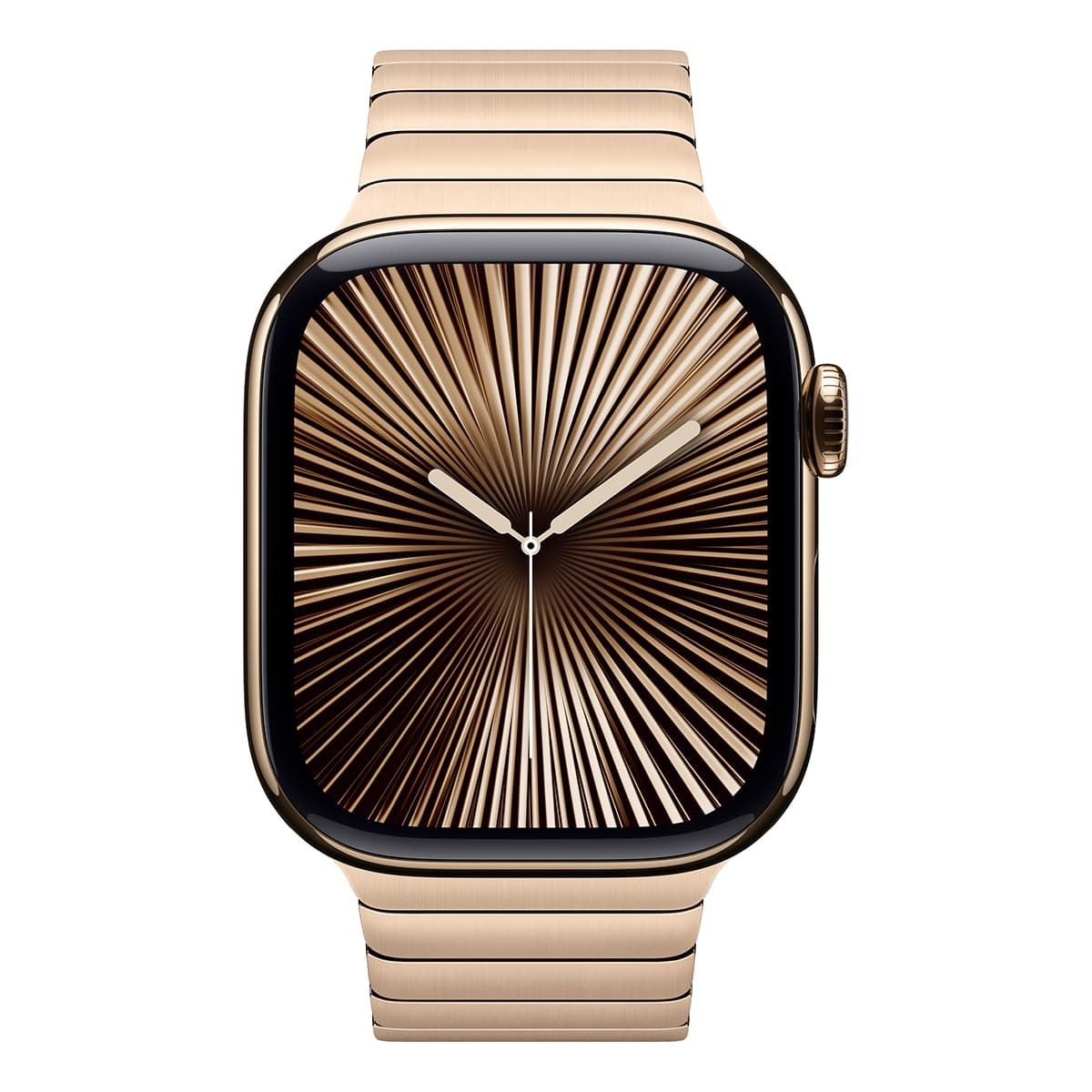 Apple Watch Series 10, 46 мм корпус из титана цвета «Gold», титановый Link ремешок "Gold"